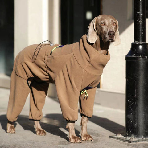 大型犬用フリースワンジー