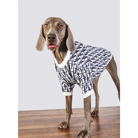 Dogior Monogram Sweater for Large Medium Dog