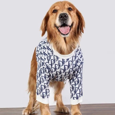 Dogior Monogram Sweater for Large Medium Dog