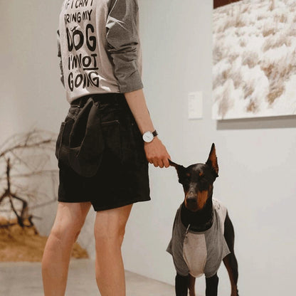 Dog and Owner Matching Clothes Sets T shirt Pup Culture Vintage Tee